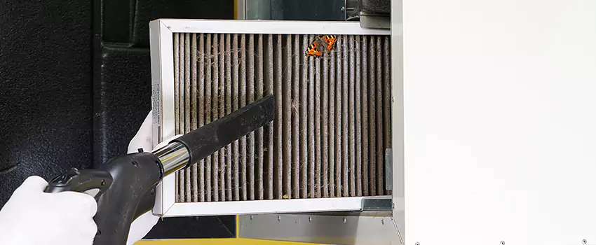 Clogged Air Duct Cleaning Process in York, PA