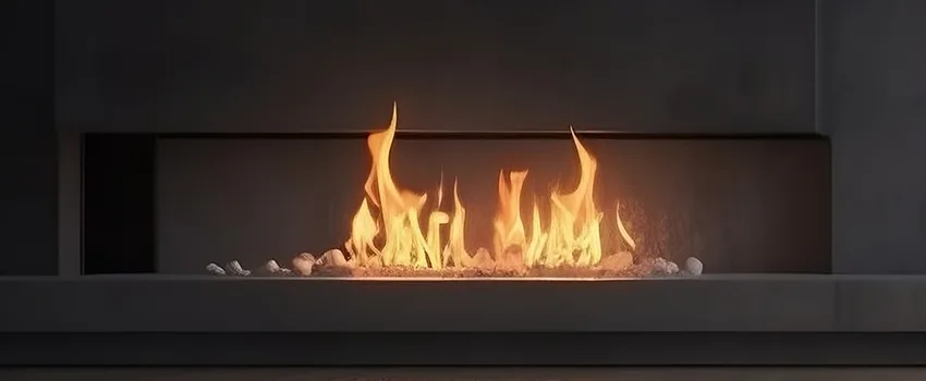 B-Vent Gas Fireplace Installation in York, PA