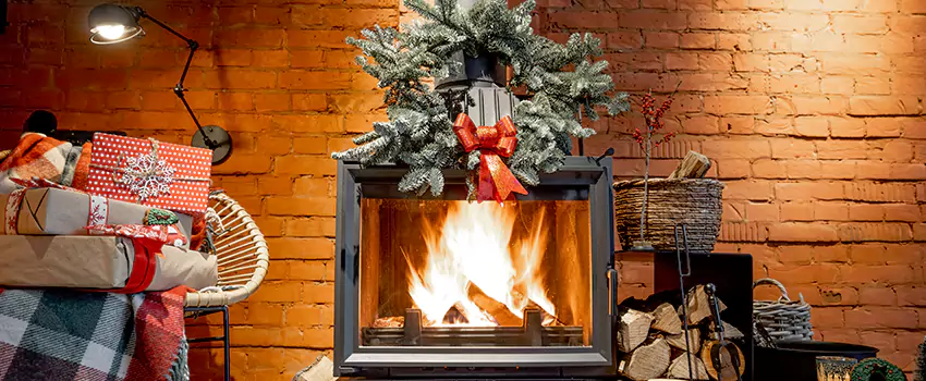 Travis Industries Linear Gas Fireplace Installation in York, Pennsylvania
