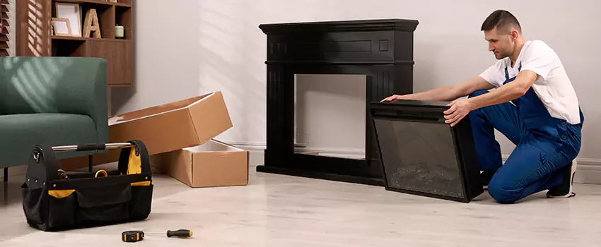 Old Rusted Metal Fireplace Repair And Replacement in York, PA
